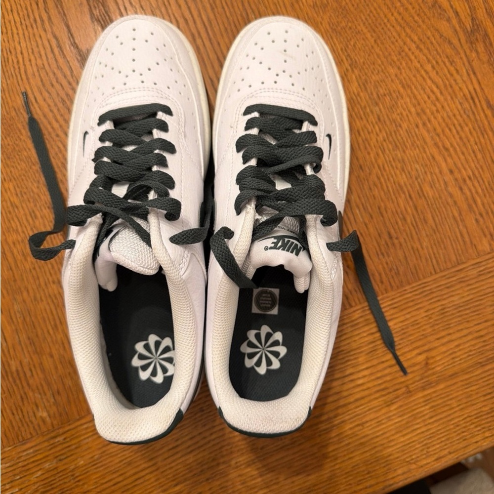 Nike White and Black Athletic Shoes